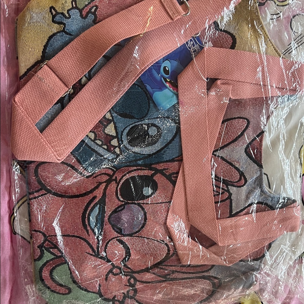 Colorful Cartoon Character Tote Bag